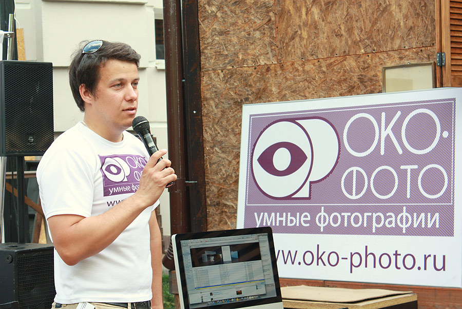 Лекция Евгения Борисова на проекте «ОКРОШКА». © Степан Змачинский