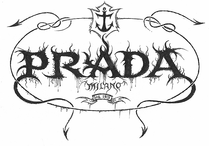 Кристоф Спаджел: Логотип Prada
